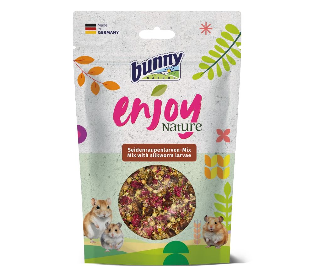 Bunny EnjoyNature Seidenraupenlarven, 40 g