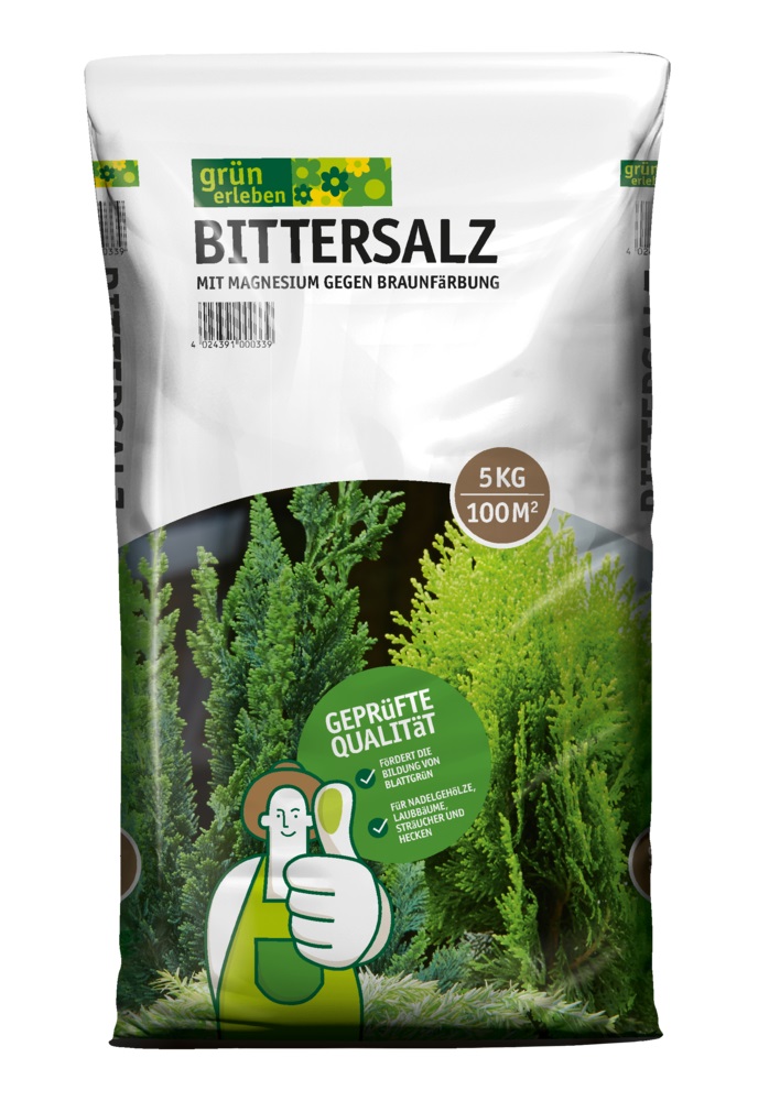 GRÜN ERLEBEN Bittersalz 5kg