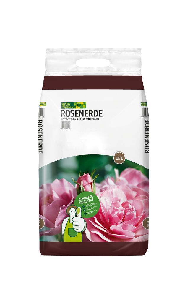 GRÜN ERLEBEN Rosenerde 15 L