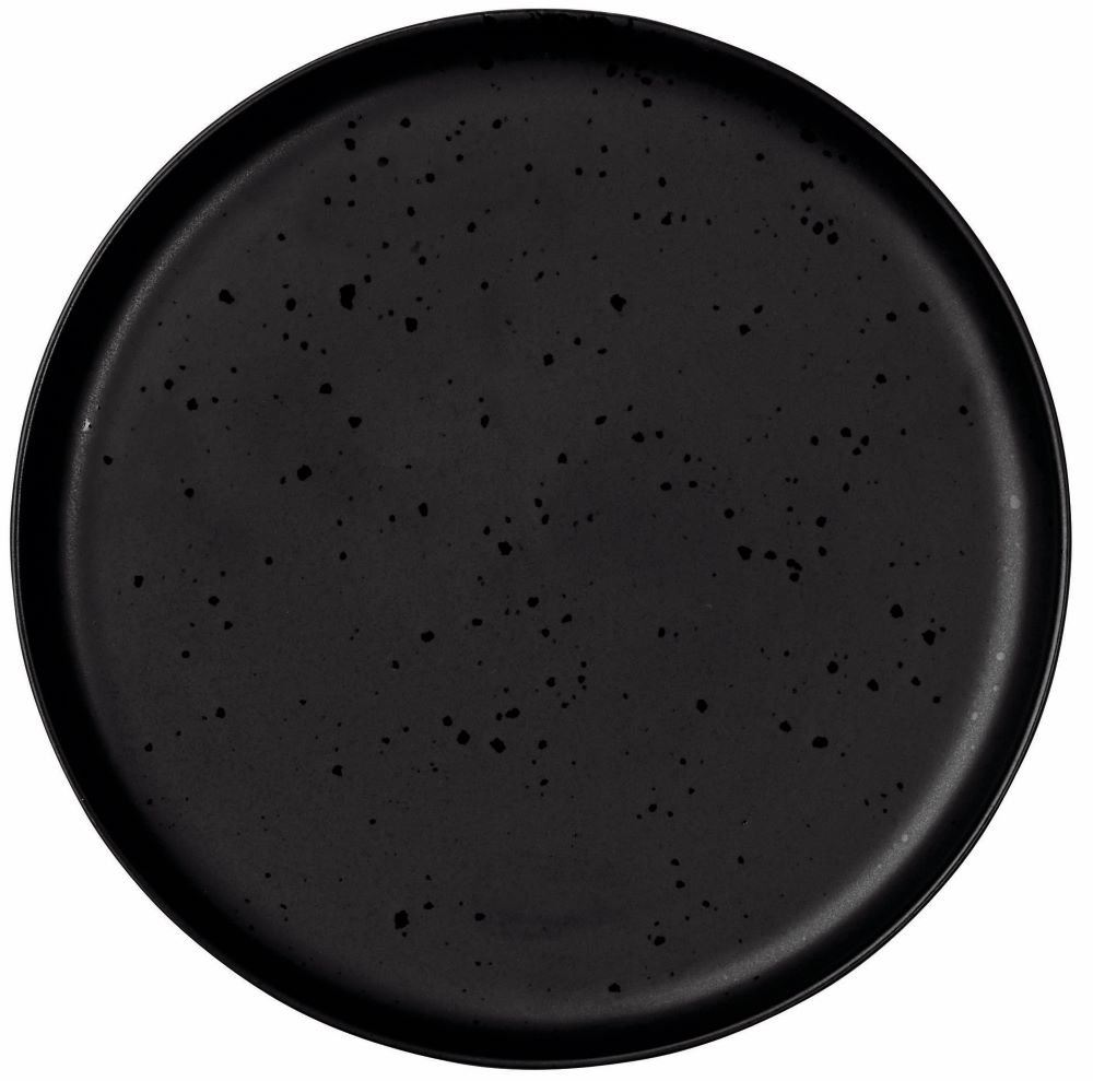 Brotteller Kuro schwarz 15 cm