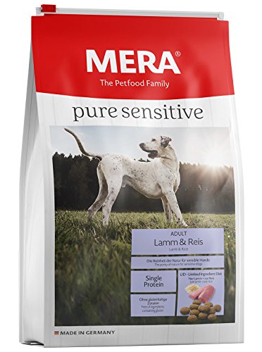 Mera Dog Hundefutter Pure Sensitive Lamm und Reis, 4 kg