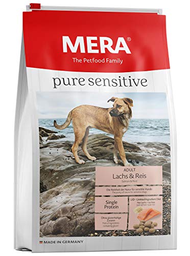 Mera Dog Hundefutter Pure Sensitive Lachs und Reis, 4 kg