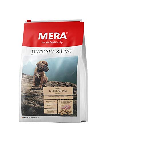 Mera Dog Pure Sensitive Junior Truthahn & Reis 1 kg