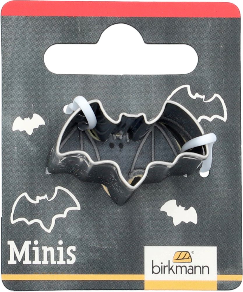 Mini Ausstechform Fledermaus 3 cm