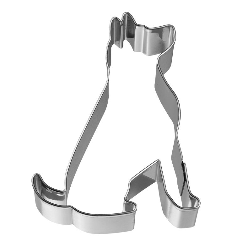 Ausstechform Hund, sitzend, 7,5 cm