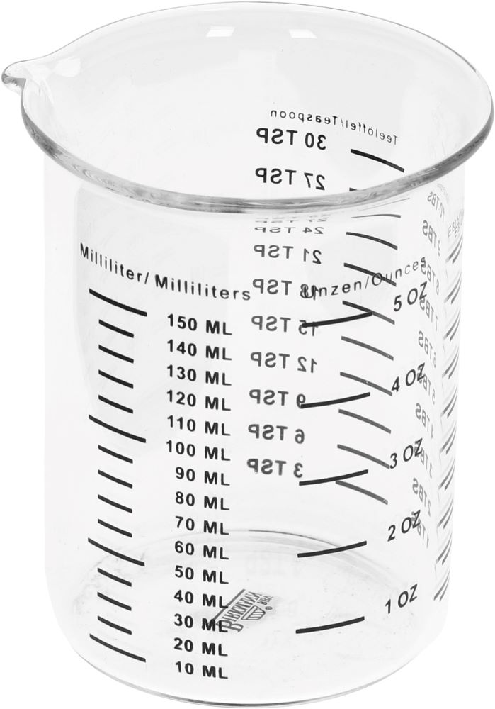 Bakers Best Glas Messbecher, 150 ml