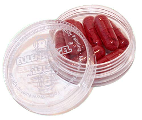 Gelatine Blutkapseln 8 Stück befüllt