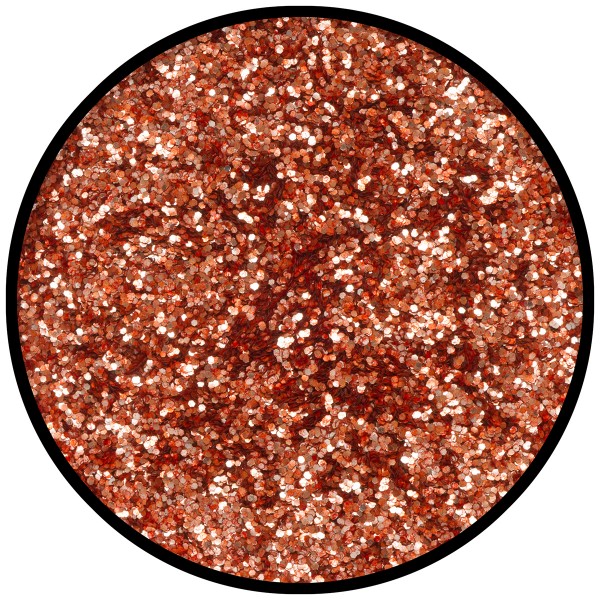 Profi Effekt Polyester-Streuglitzer Kupfer (6 g)
