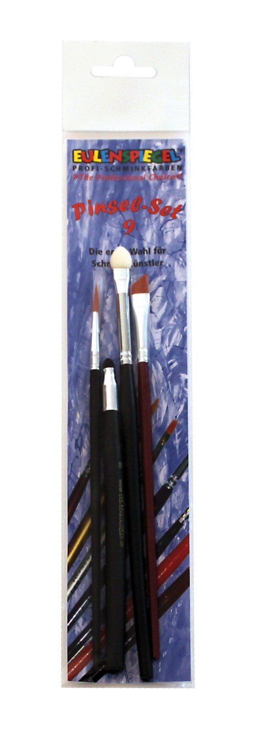 Eulenspiegel – Pinsel-Set 9, 4-teiliges Set