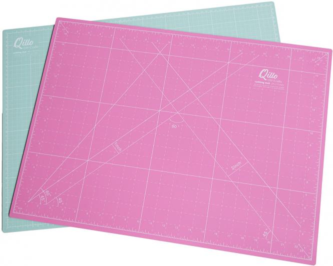 Veno Schneidematte, rosa & türkis