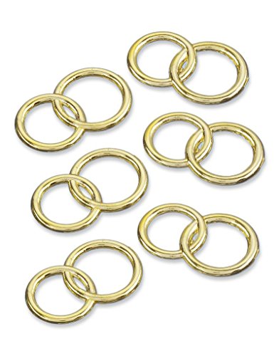 Hobbyfun Streuteile Ringe, ca. 2 cm Gold