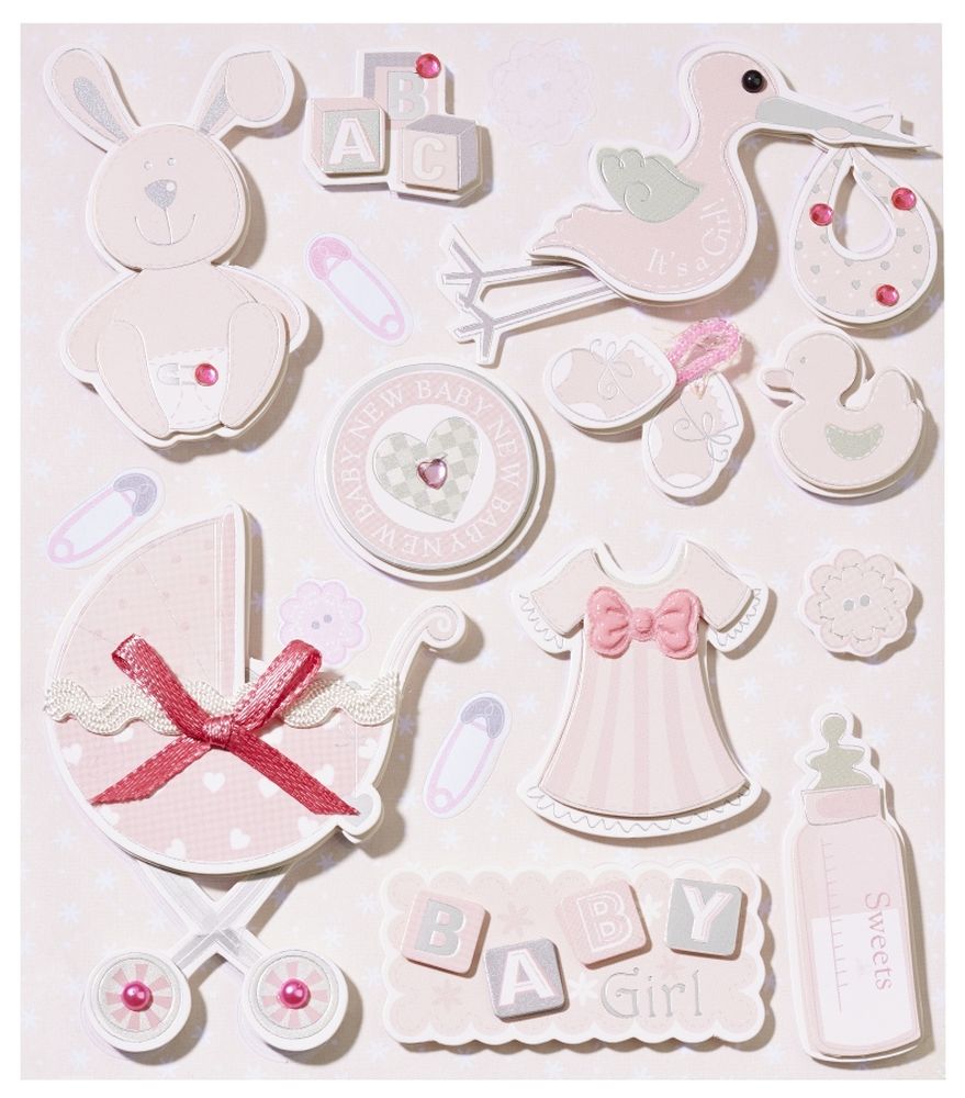 Hobby Fun Sticker Baby Girl II