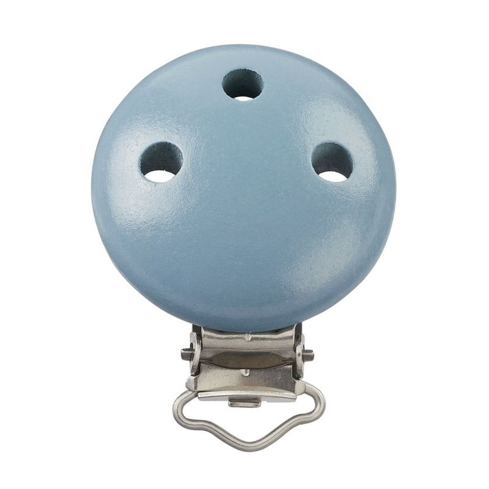 Hobby Fun Schnulli-Ketten Clip, blaugrau