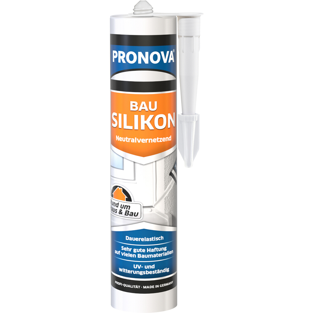 Bau-Silikon transparent 300 ml