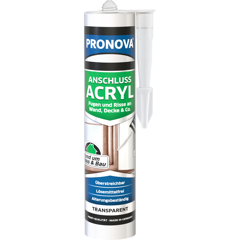 Anschluss-Acryl transparent 300 ml