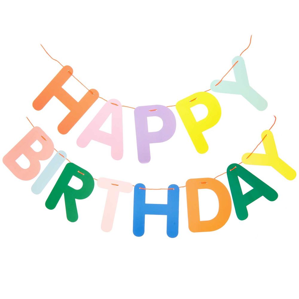 Rico Design Girlande Happy Birthday
