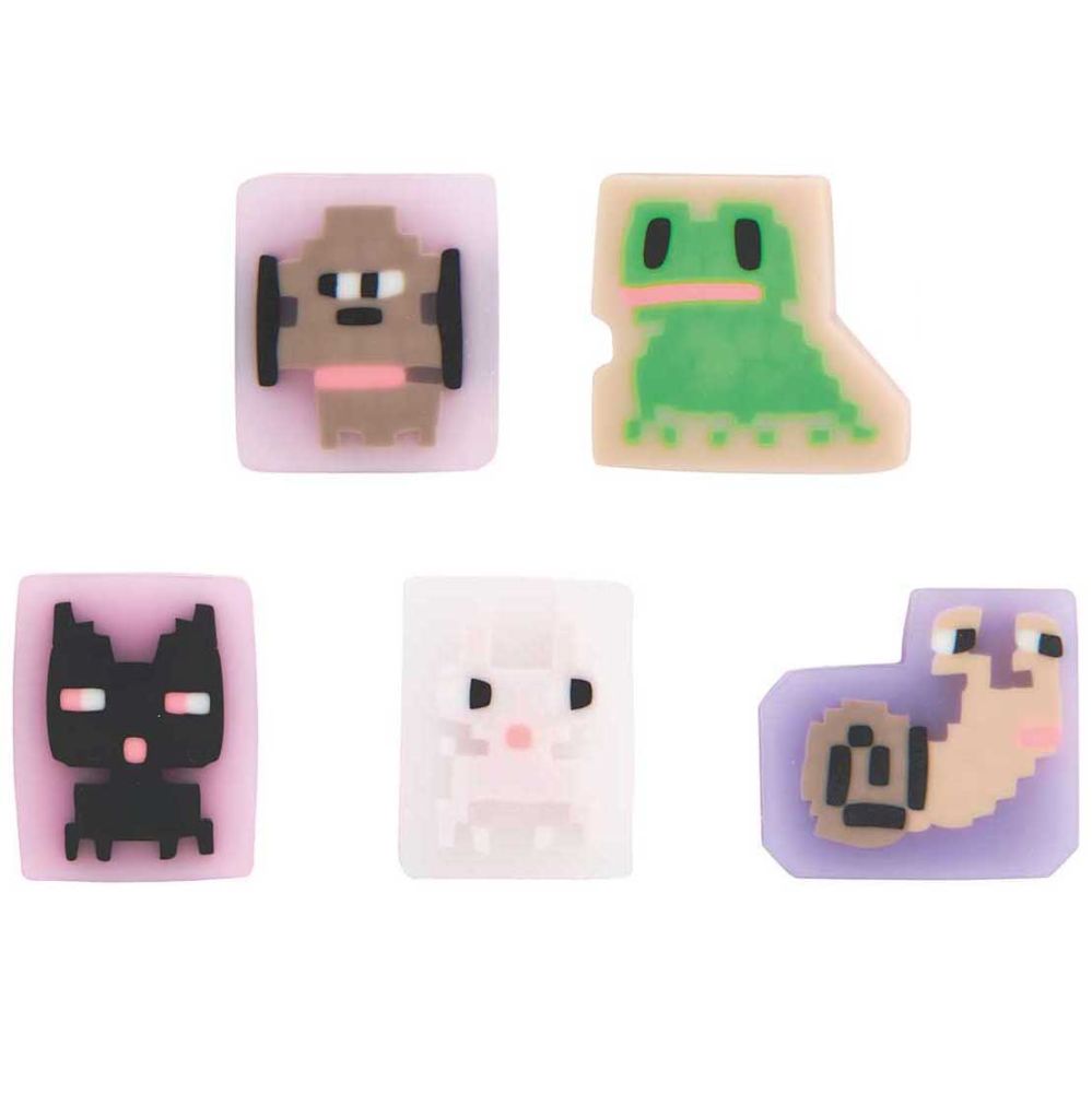 Rico Design Radiergummi Pixel, Tiere