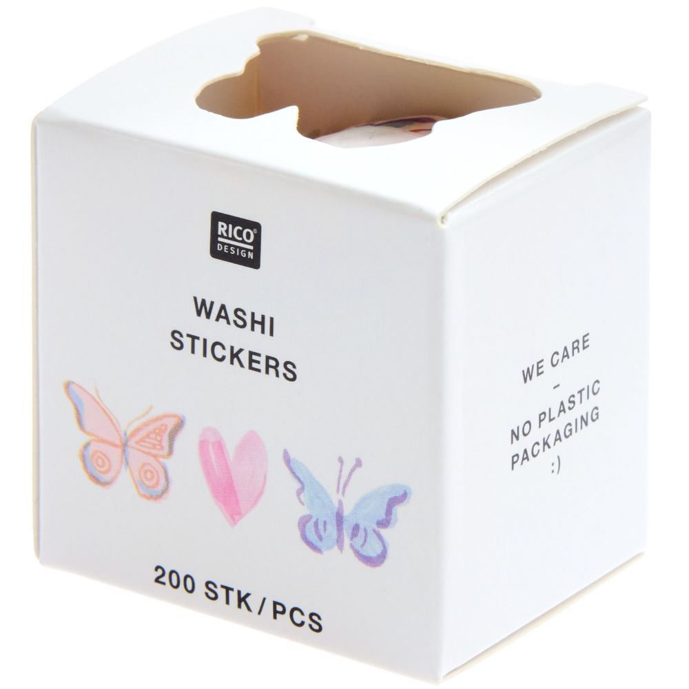 Washi Sticker Painted Love