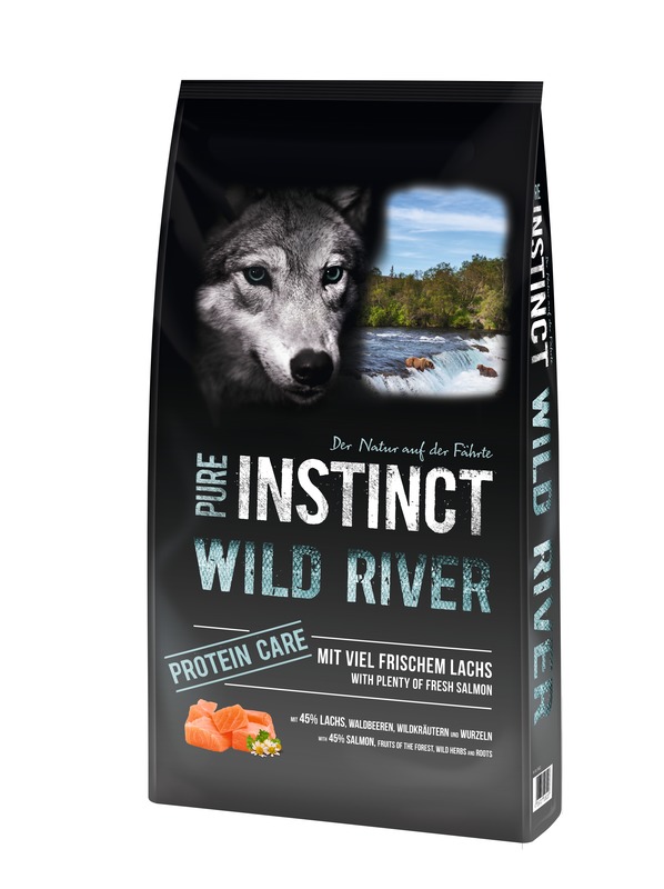 PURE INSTINCT Wild River Adult mit Lachs 12 kg