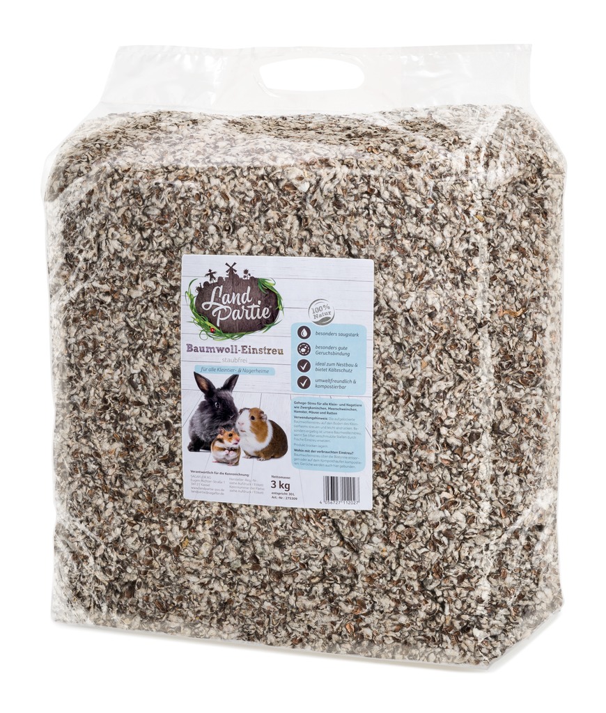 SA LandPartie 3kg BW Einstreu