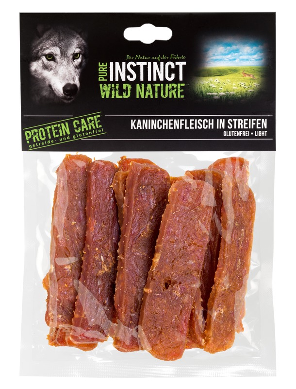 Pure Instinct Wild Nature Kaninchenfleisch in Streifen 150g