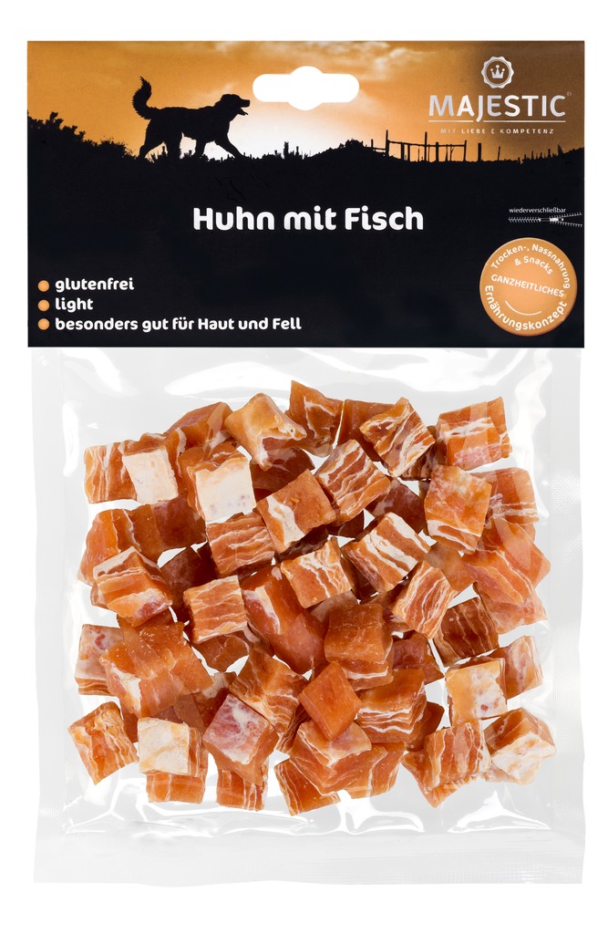 Majestic Snack Huhn mit Fisch 150g