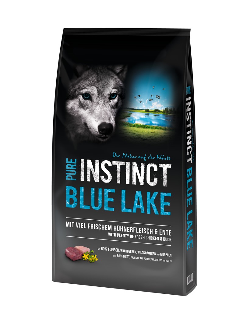 PURE INSTINCT Blue Lake Adult mit Huhn und Ente 12 kg