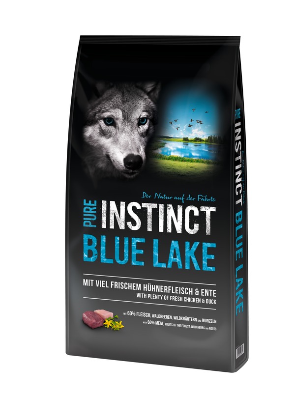 PURE INSTINCT BLUE LAKE Adult mit Huhn und Ente 1kg