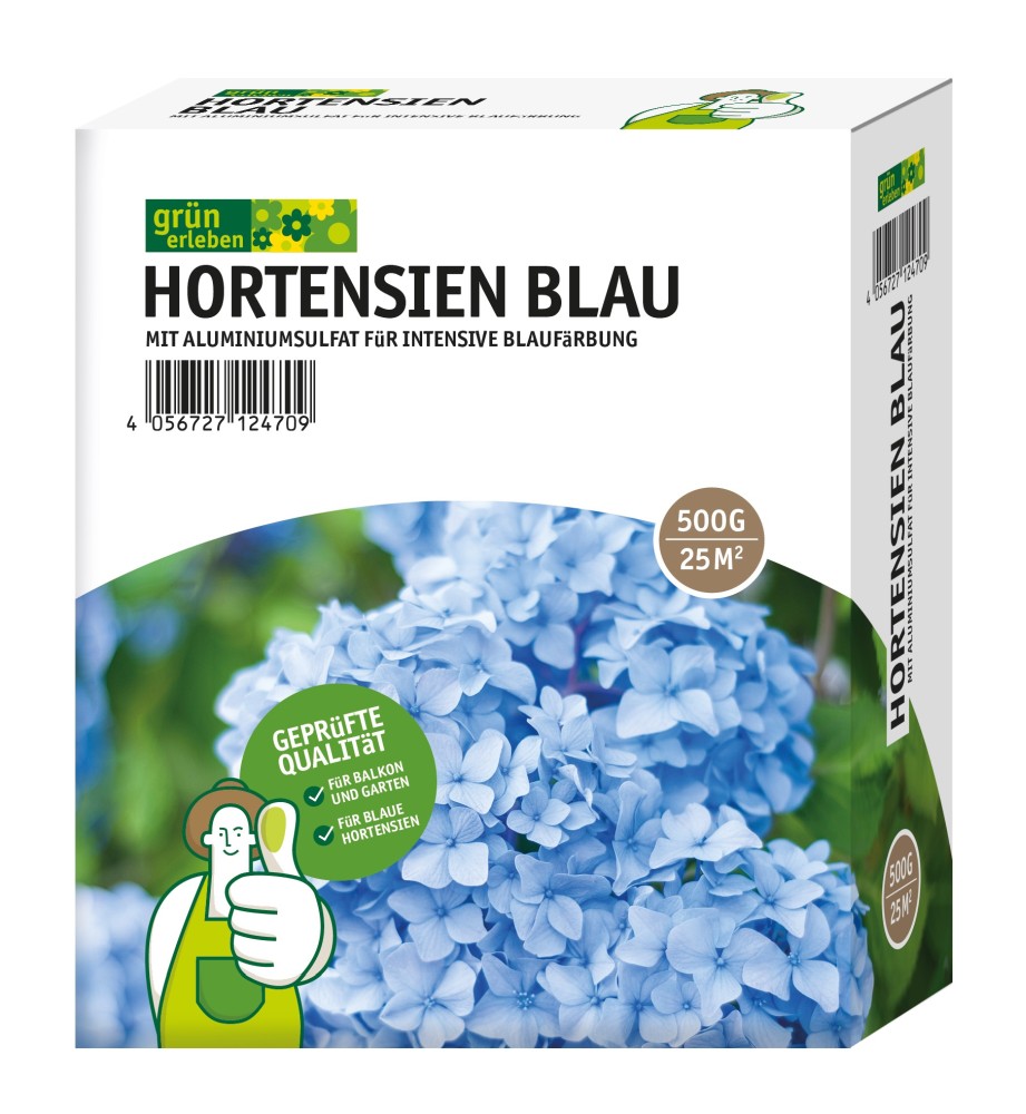 GRÜN ERLEBEN Hortensien Blau 0,5kg