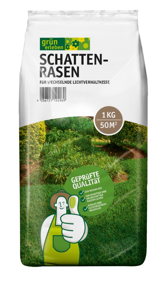 GRÜN ERLEBEN Schattenrasen 1kg