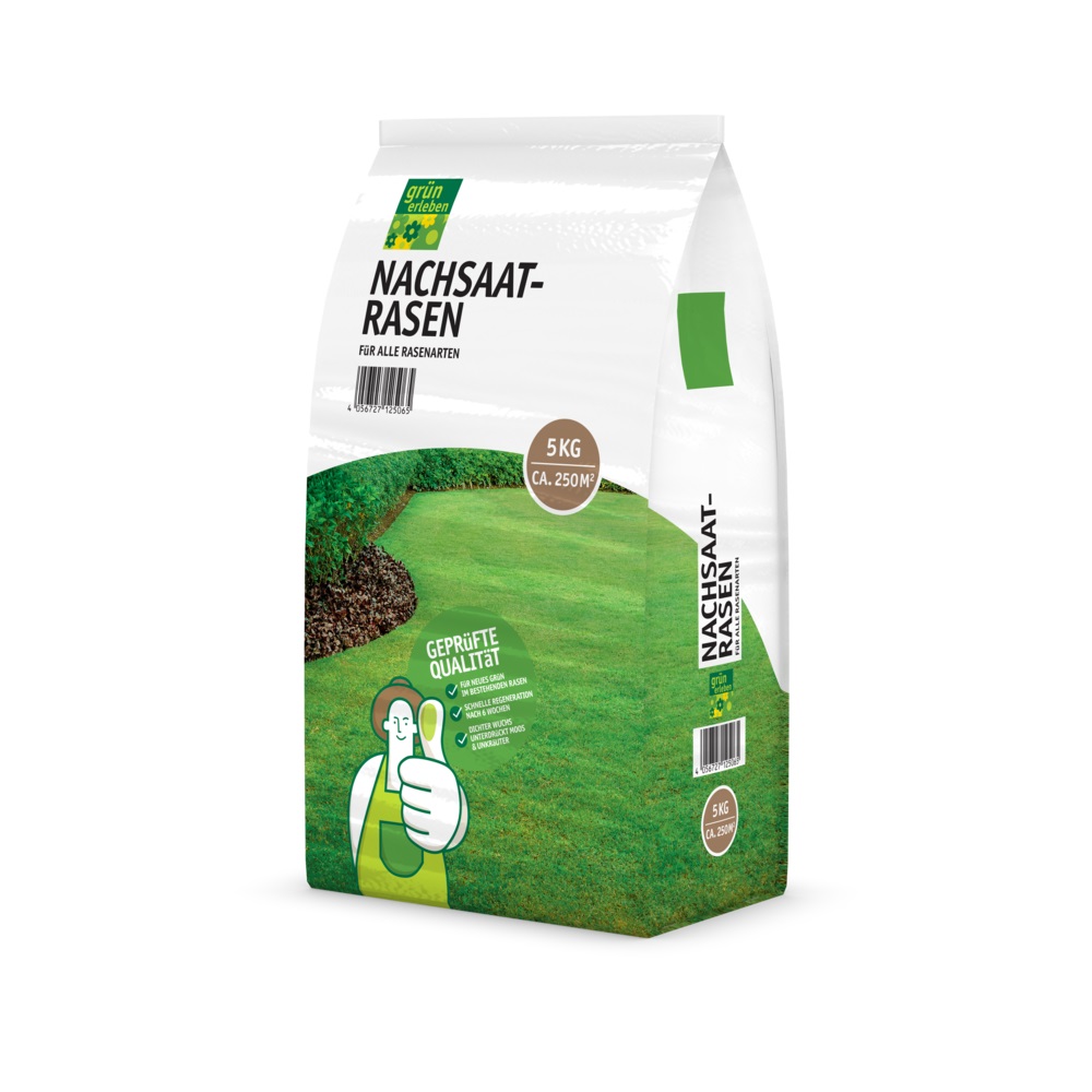 GRÜN ERLEBEN Nachsaatrasen 5 kg