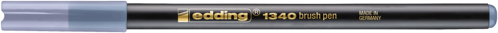 Edding 1340 Pinselstift silbergrau
