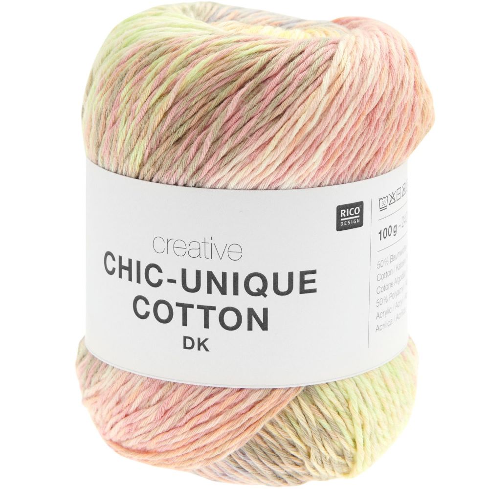 Creative Chic-Unique Cotton dk pastels 100g