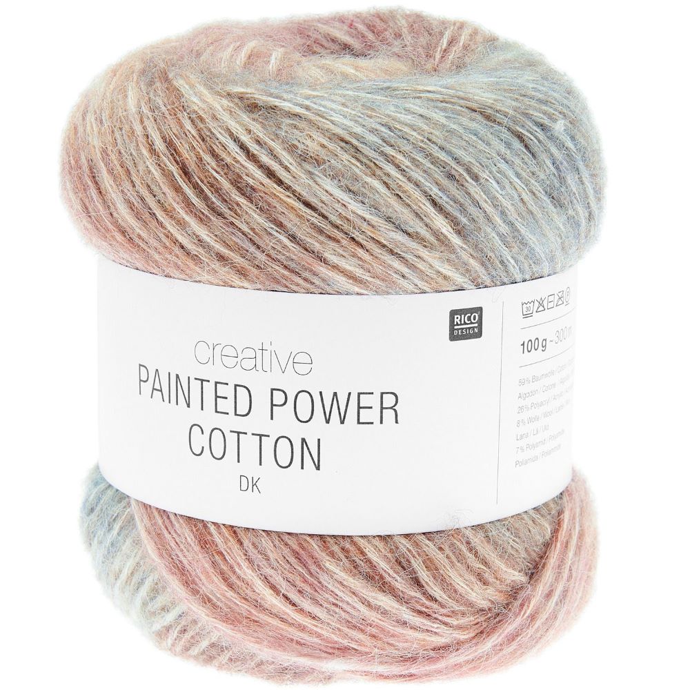 Creative Painted Power-Cotton dk fading sky 100g