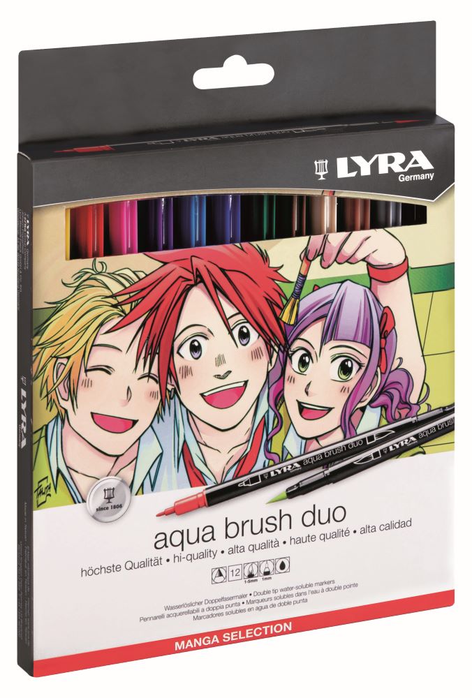 LYRA Aqua Brush Duo, 12 Pinselmaler