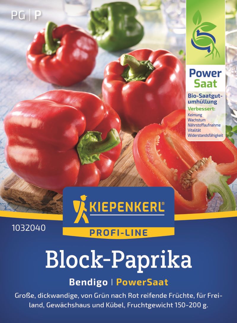 Block-Paprika Bendigo F1 PowerSaat