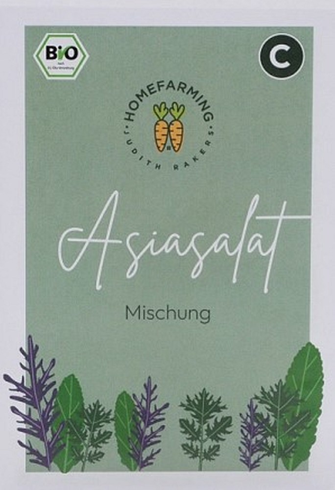 Bio-Saatgut Asiasalat Mischung