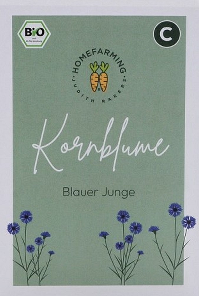 Bio-Saatgut Kornblume Blauer Junge