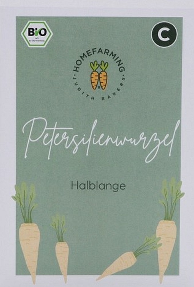 Bio-Saatgut Petersilienwurzel Halblange