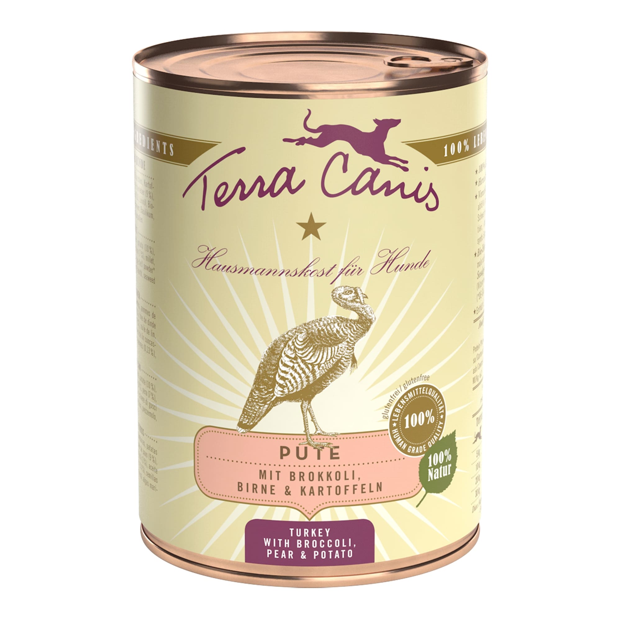 Terra Canis Pute mit Brokkoli, Birne und Kartoffel, 400 g