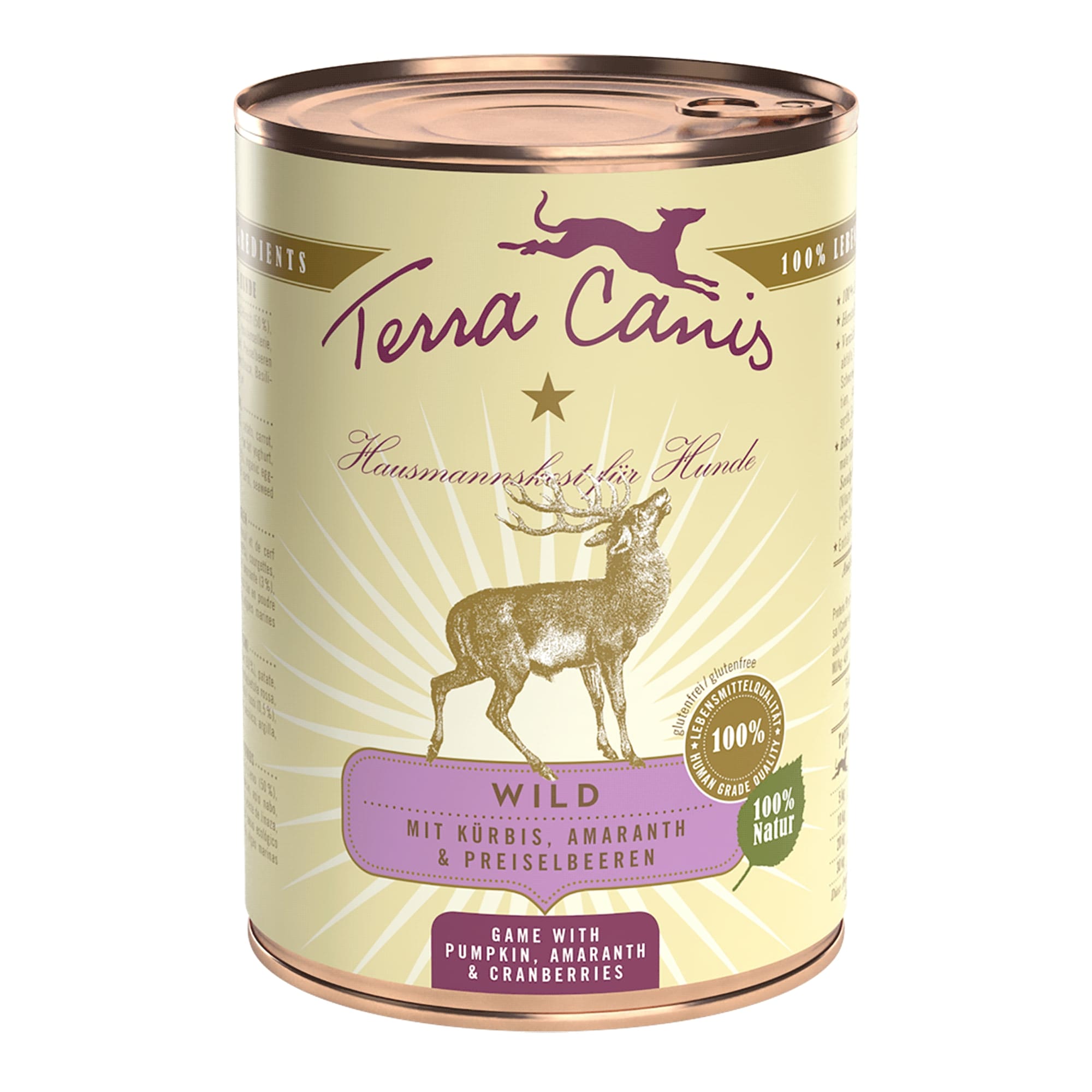 Terra Canis Wild mit Kürbis, Amaranth und Preiselbeere, 400 g