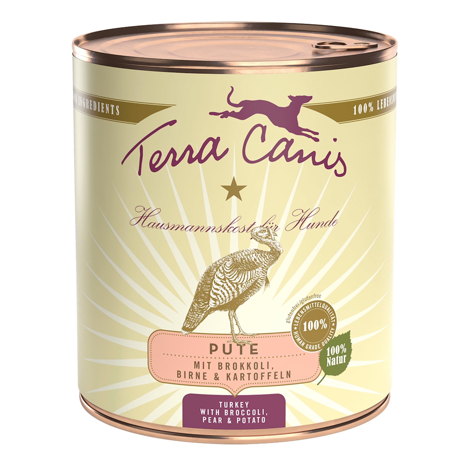 Terra Canis Pute mit Brokkoli, Birne und Kartoffel, 800 g