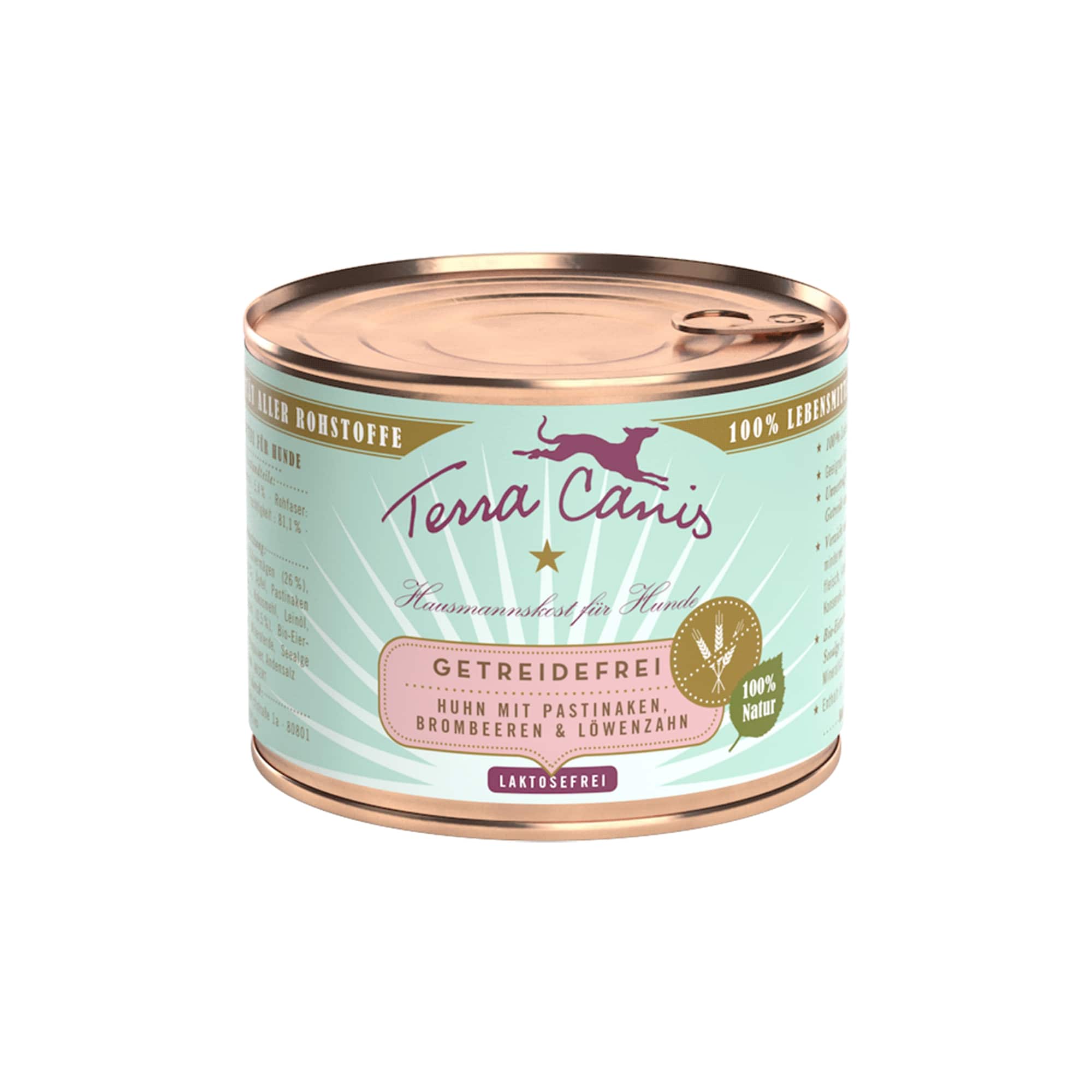 Terra Canis Huhn mit Pastinake, Brombeere und Löwenzahn, 200 g