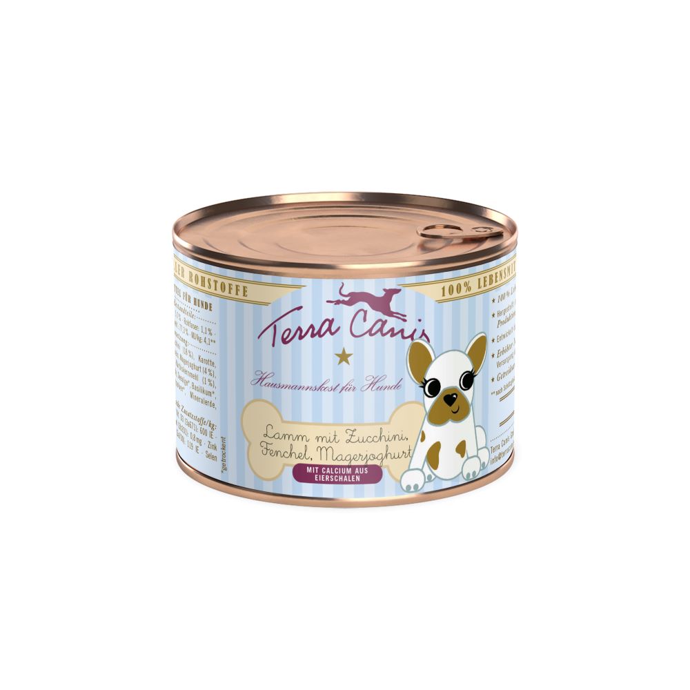 Welpen Menü Naßfutter Lamm, 200g