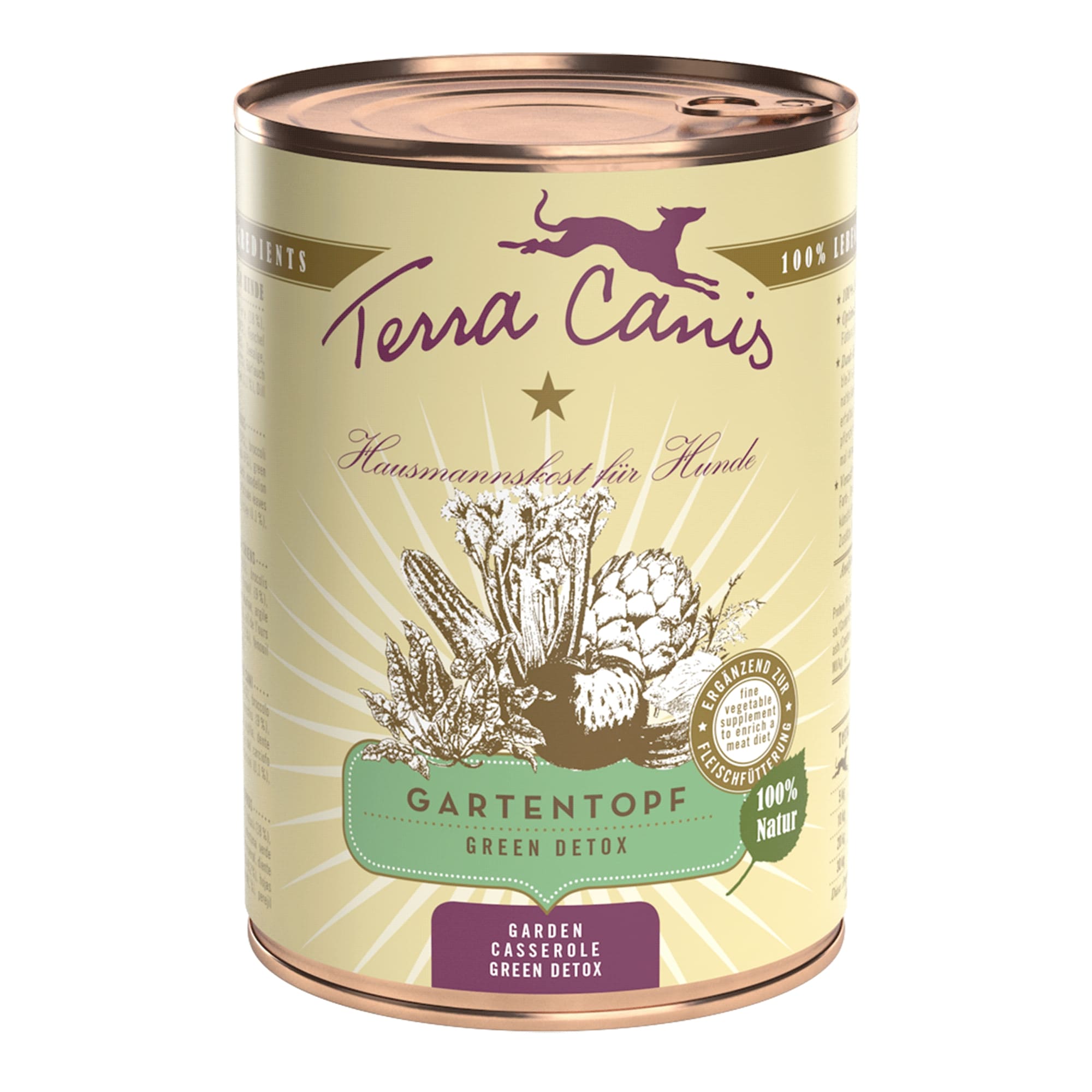 Terra Canis Gartentopf Green Detox, 400 g