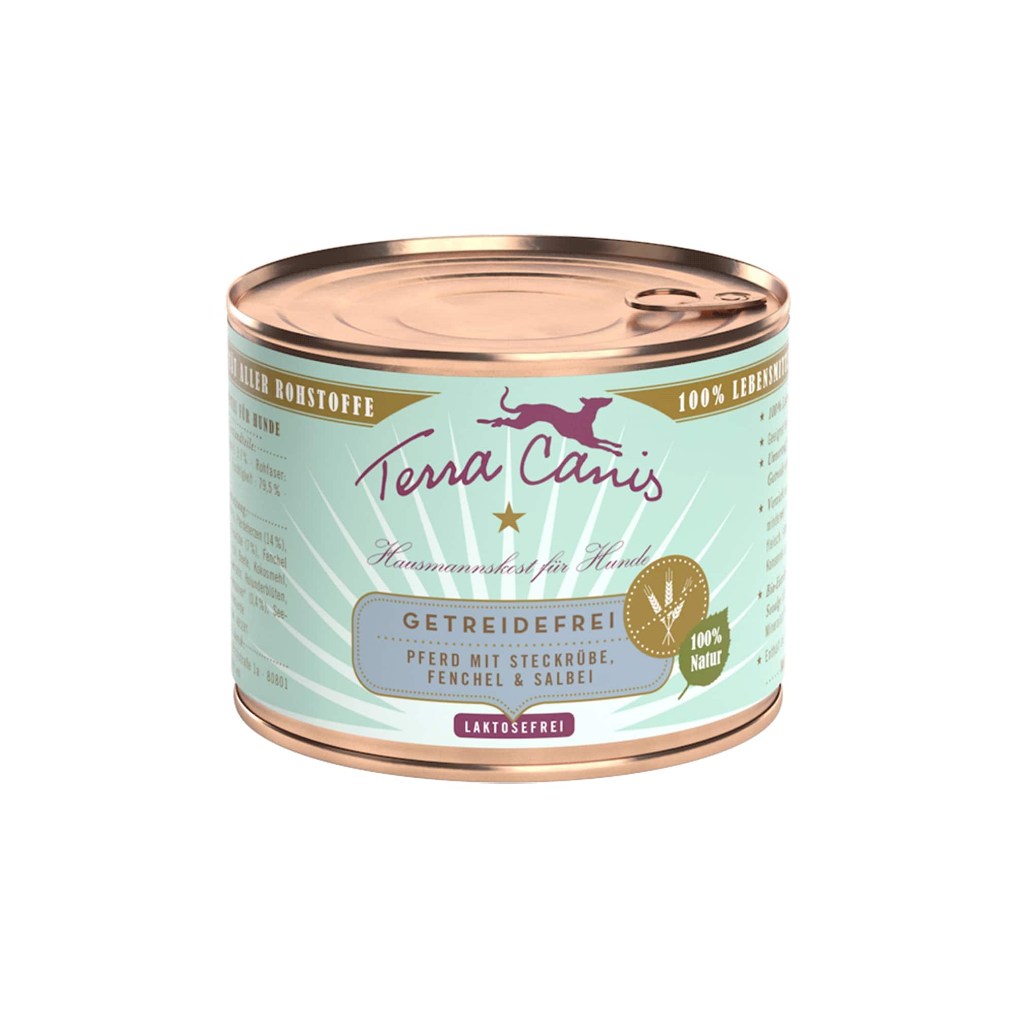 Terra Canis Getreidefrei Pferd mit Steckrübe, Fenchel und Salbei, 200 g