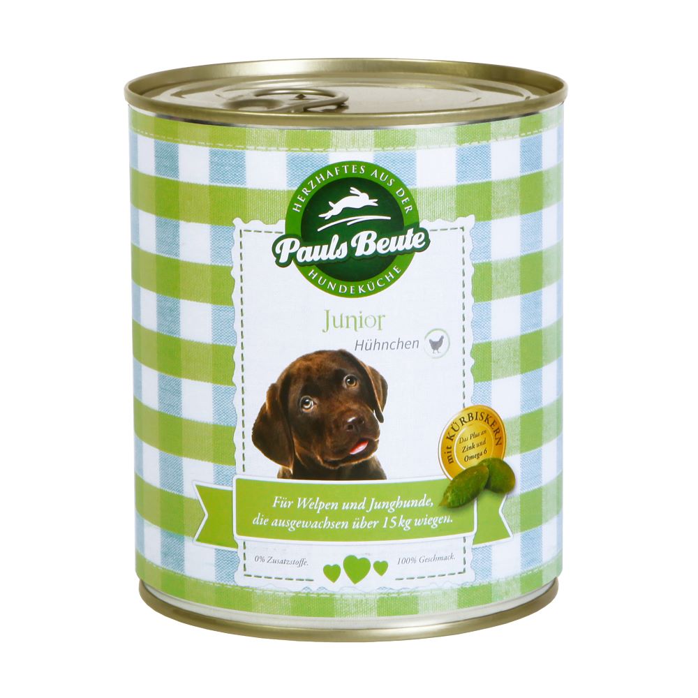 Hühnchen Welpe/Junghund getreidefrei 800g