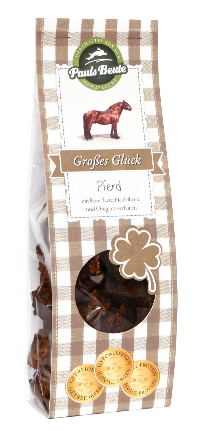 Großes Glück Pferd 200g
