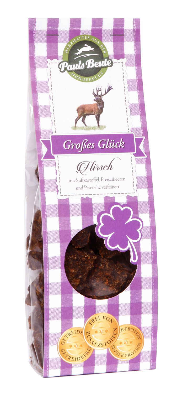 Großes Glück Hirsch 200g