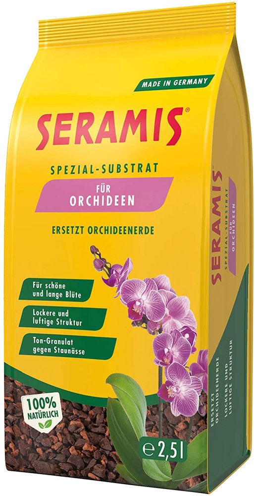 SERAMIS Spezial-Substrat für Orchideen 2,5 Liter